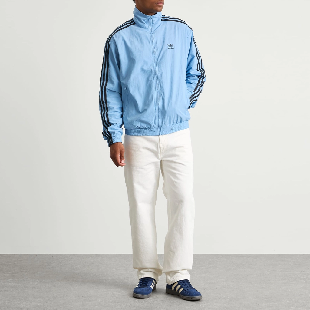 Adidas Originals Men's Firebird Track Top Ash Blue/Black